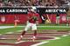 GLENDALE, ARIZONA - SEPTEMBER 29: Kyler Murray #1 of the Arizona Cardinals looks to throw the ball against the Seattle Seahawks at State Farm Stadium on September 29, 2019 in Glendale, Arizona. (Photo by Norm Hall/Getty Images)