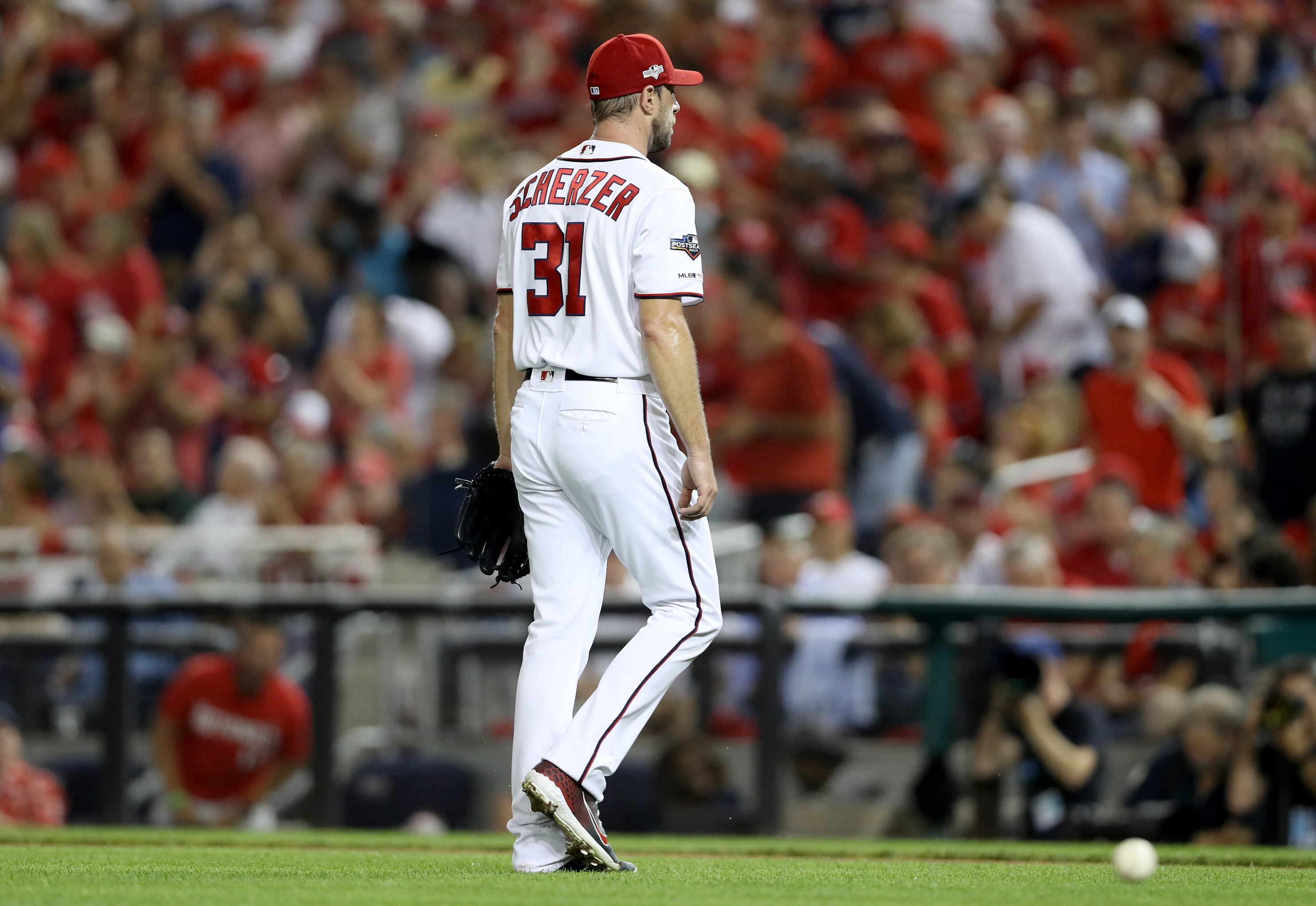 Max Scherzer gives up 3 early, but Nationals rally to win NL wild card game  