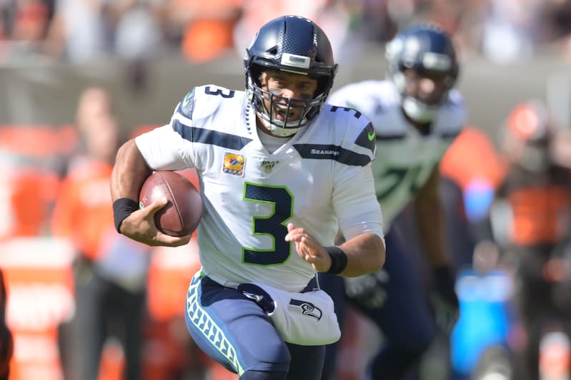 Seattle Seahawks quarterback Russell Wilson