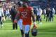 CHICAGO, ILLINOIS - OCTOBER 27: Khalil Mack #52 of the Chicago Bears leaves the field following a game against the Los Angeles Chargers at Soldier Field on October 27, 2019 in Chicago, Illinois. (Photo by Stacy Revere/Getty Images)