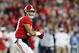 TUSCALOOSA, ALABAMA - NOVEMBER 09: Tua Tagovailoa #13 of the Alabama Crimson Tide looks to pass during the second half against the LSU Tigers in the game at Bryant-Denny Stadium on November 09, 2019 in Tuscaloosa, Alabama. (Photo by Kevin C. Cox/Getty Ima