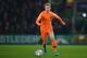 BELFAST, NORTHERN IRELAND - NOVEMBER 16: Frenckie de Jong of Netherlands in action during the UEFA Euro 2020 qualifier between Northern Ireland and The Netherlands at Windsor Park on November 16, 2019 in Belfast, Northern Ireland. (Photo by Mike Hewitt/G