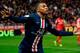 Paris Saint-Germain's French forward Kylian Mbappe celebrates after scoring a goal during the French L1 football match between Dijon Football Cote-d'Or (DFCO) and Paris Saint-Germain (PSG) on November 1, 2019, at the Gaston Gerard stadium in Dijon. (Photo