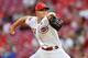 CINCINNATI, OH - SEPTEMBER 24: Sonny Gray #54 of the Cincinnati Reds pitches against the Milwaukee Brewers at Great American Ball Park on September 24, 2019 in Cincinnati, Ohio. (Photo by Jamie Sabau/Getty Images)