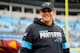 CHARLOTTE, NORTH CAROLINA - DECEMBER 01: Head coach Ron Rivera of the Carolina Panthers before their game against the Washington Redskins at Bank of America Stadium on December 01, 2019 in Charlotte, North Carolina. (Photo by Jacob Kupferman/Getty Images)