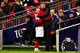 LONDON, ENGLAND - JANUARY 13: Jesse Lingard of Manchester United hugs Manager of Manchester United Ole Gunnar Solskjaer as he is substituted during the Premier League match between Tottenham Hotspur and Manchester United at Wembley Stadium on January 13,