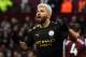 Manchester City's Argentinian striker Sergio Aguero celebrates scoring the fifth goal during the English Premier League football match between Aston Villa and Manchester City at Villa Park in Birmingham, central England on January 12, 2020. (Photo by Paul