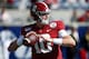 ORLANDO, FL - JANUARY 01: Mac Jones #10 of the Alabama Crimson Tide warms up prior to the Vrbo Citrus Bowl against the Michigan Wolverines at Camping World Stadium on January 1, 2020 in Orlando, Florida. (Photo by Joe Robbins/Getty Images)