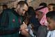 RIYADH, SAUDI ARABIA - DECEMBER 21: Giorgio Chiellini of Juventus signing autographs and taking selfie before the training session on December 22, 2019 in Riyadh, Saudi Arabia. (Photo by Claudio Villa/Getty Images for Lega Serie A)