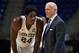 Penn State's Mike Watkins and Pat Chambers