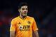 SOUTHAMPTON, ENGLAND - JANUARY 18: Raul Jimenez of Wolverhampton Wanderers looks on during the Premier League match between Southampton FC and Wolverhampton Wanderers at St Mary's Stadium on January 18, 2020 in Southampton, United Kingdom. (Photo by Bryn