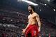 LIVERPOOL, ENGLAND - JANUARY 19: Mohamed Salah of Liverpool celebrates after scoring his team's second goal during the Premier League match between Liverpool FC and Manchester United at Anfield on January 19, 2020 in Liverpool, United Kingdom. (Photo by M