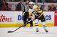 DETROIT, MICHIGAN - JANUARY 17: Kris Letang #58 of the Pittsburgh Penguins skates against the Detroit Red Wings at Little Caesars Arena on January 17, 2020 in Detroit, Michigan. (Photo by Gregory Shamus/Getty Images)