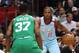 MIAMI, FLORIDA - JANUARY 28: Dion Waiters #11 of the Miami Heat in action against the Boston Celtics during the first half at American Airlines Arena on January 28, 2020 in Miami, Florida. NOTE TO USER: User expressly acknowledges and agrees that, by dow
