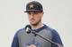 WEST PALM BEACH, FLORIDA - FEBRUARY 13: Alex Bregman #2 of the Houston Astros speaks during a press conference at FITTEAM Ballpark of The Palm Beaches on February 13, 2020 in West Palm Beach, Florida. (Photo by Michael Reaves/Getty Images)