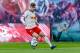 LEIPZIG, GERMANY - FEBRUARY 15: (BILD ZEITUNG OUT) Timo Werner of RB Leipzig controls the ball during the Bundesliga match between RB Leipzig and SV Werder Bremen at Red Bull Arena on February 15, 2020 in Leipzig, Germany. (Photo by Roland Krivec/DeFodi I