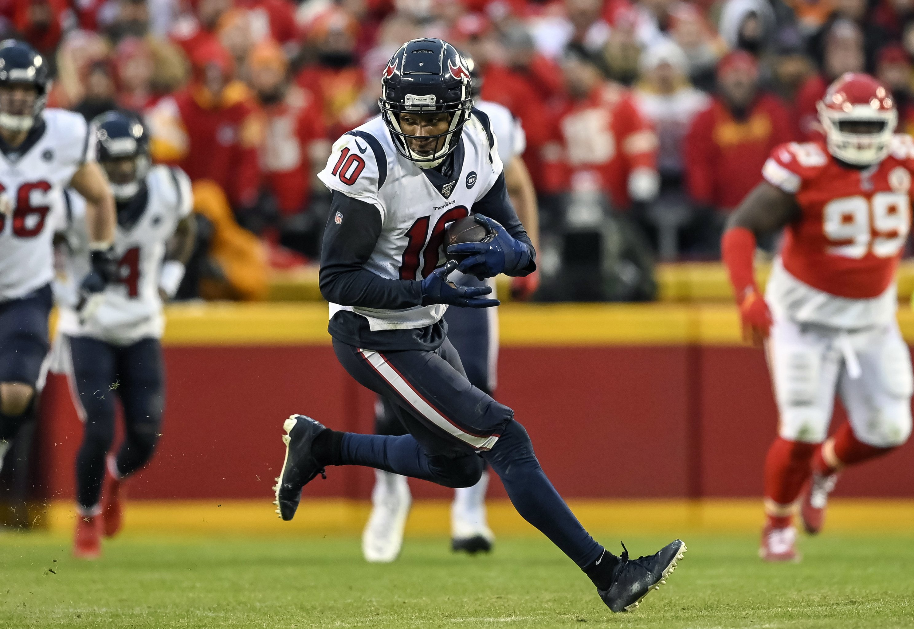 Houston Texans take control of AFC South as DeAndre Hopkins burns