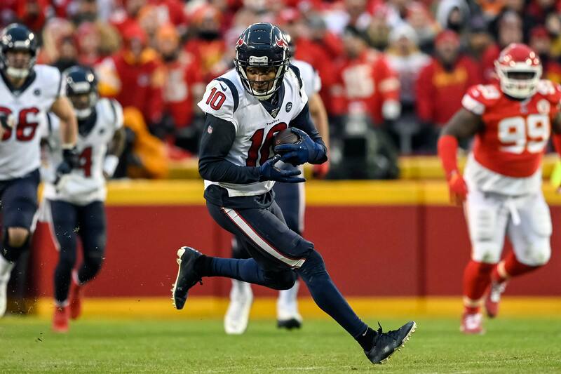 DeAndre Hopkins has more than 1,000 receiving yards in five of his seven NFL seasons and missed only two games in his career.