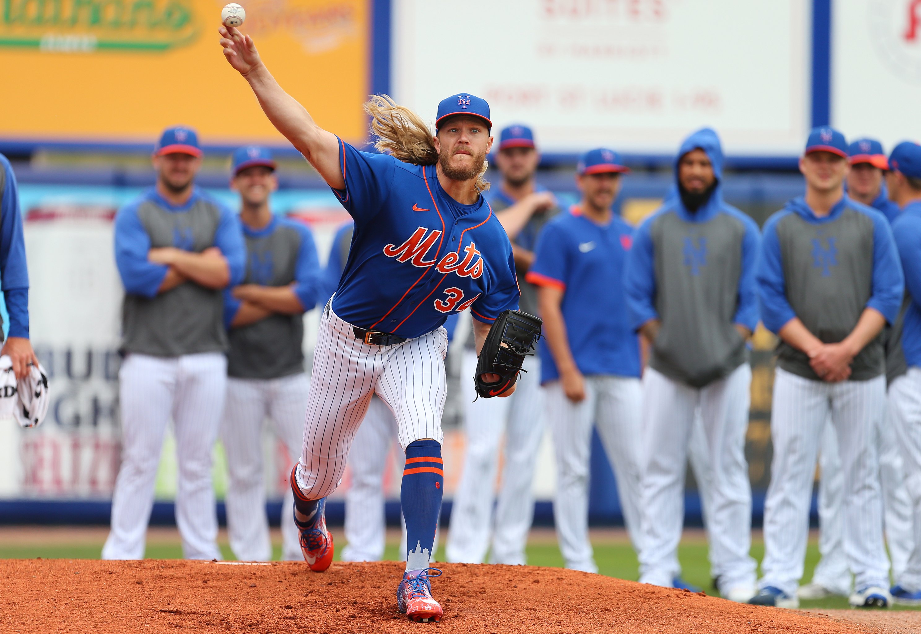 Noah Syndergaard Throwing Shirtless Missiles 8 Months After Tommy