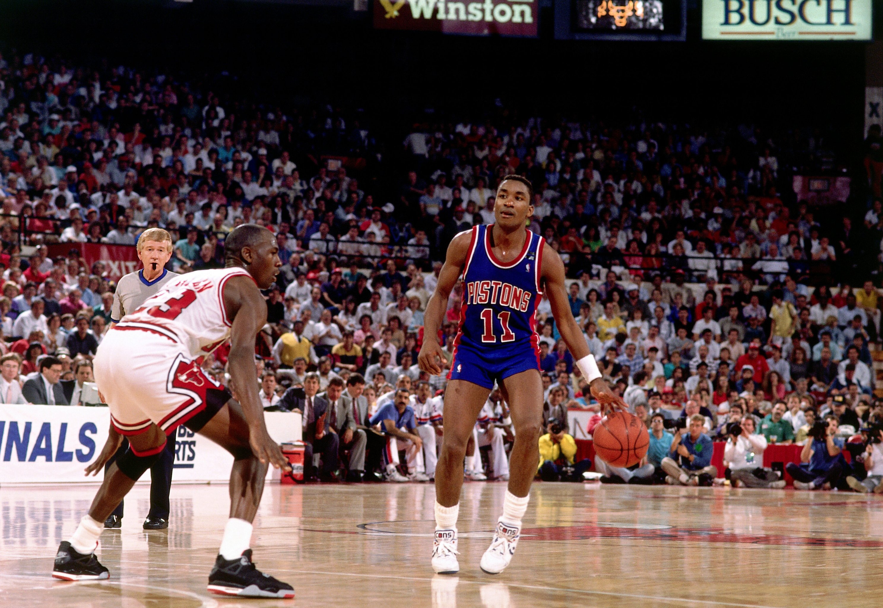 Pippen and Bulls first had to beat Detroit's Bad Boys