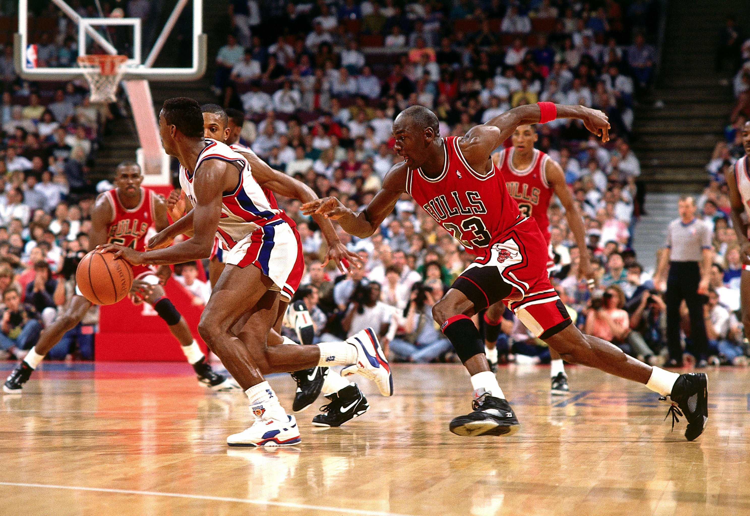 1989 NBA Eastern Conference Finals: Detroit Pistons vs. Chicago Bulls (Full  Series Highlights) 