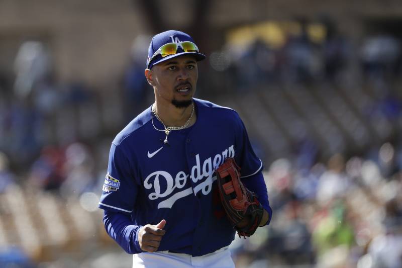 Mookie Betts' tenure as a Dodger could be a short one if he leaves the team in free agency after this season.