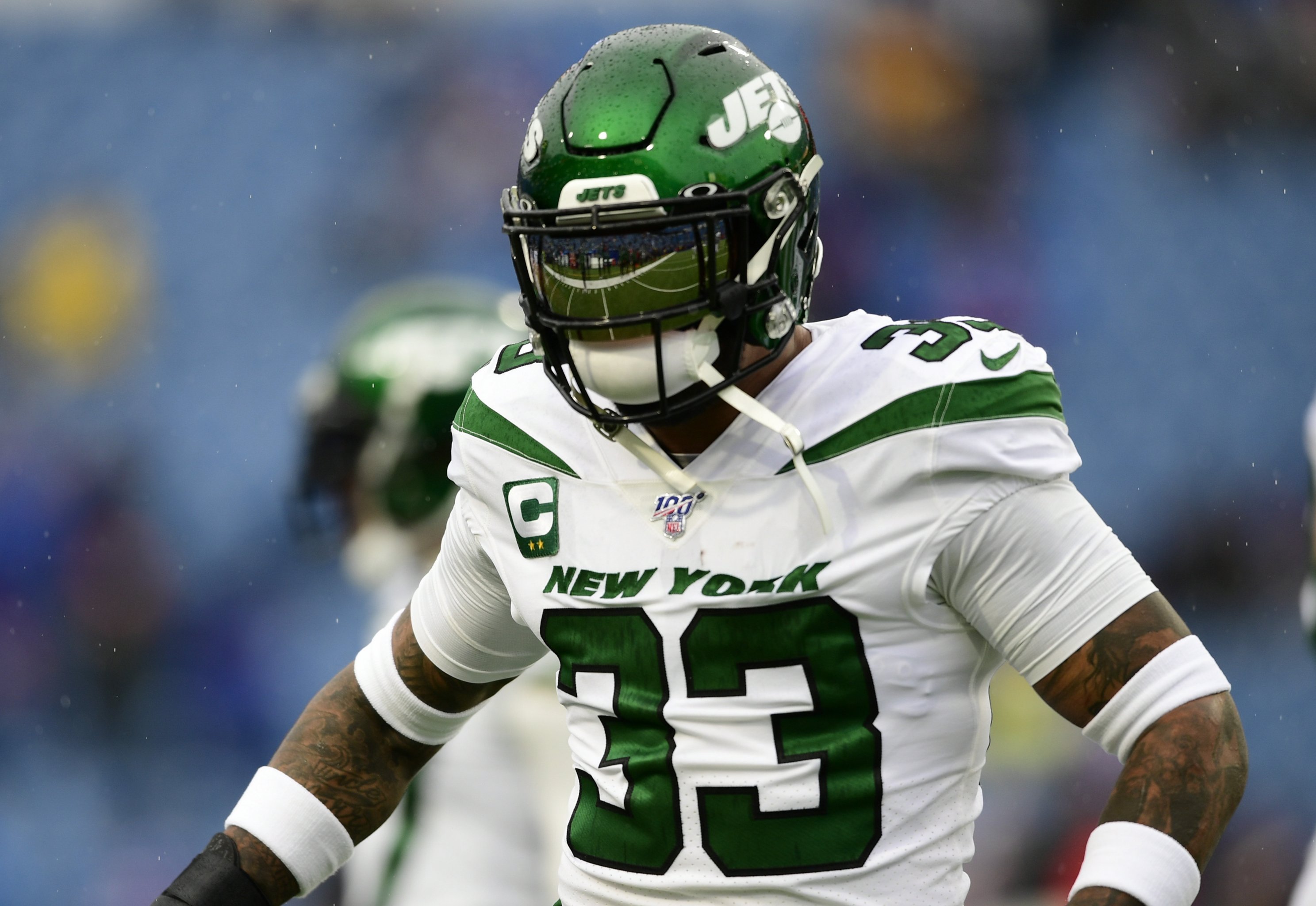Sam Darnold trade: Jets safety Marcus Maye doesn't seem pleased