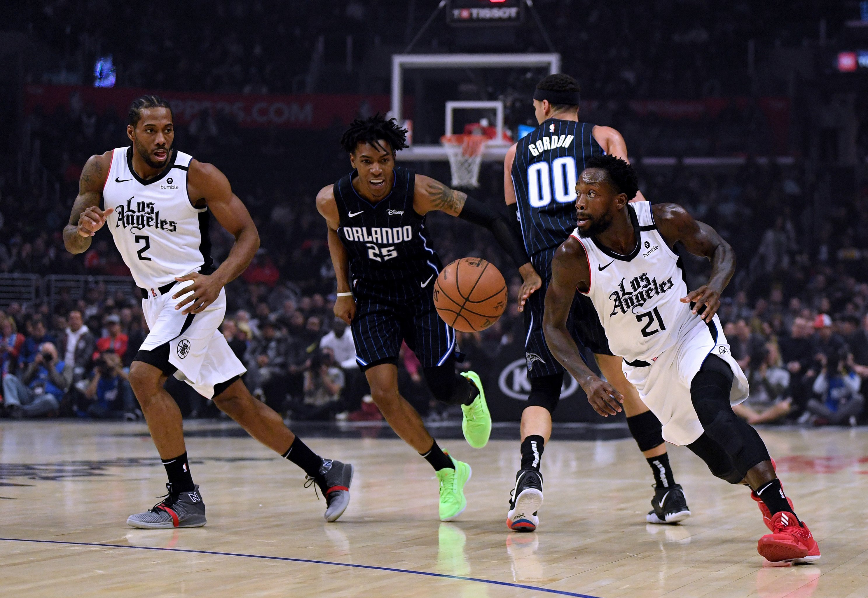 Terance Mann - Los Angeles Clippers - Game-Worn Association Edition Jersey  - 2019-20 NBA Season Restart with Social Justice Message