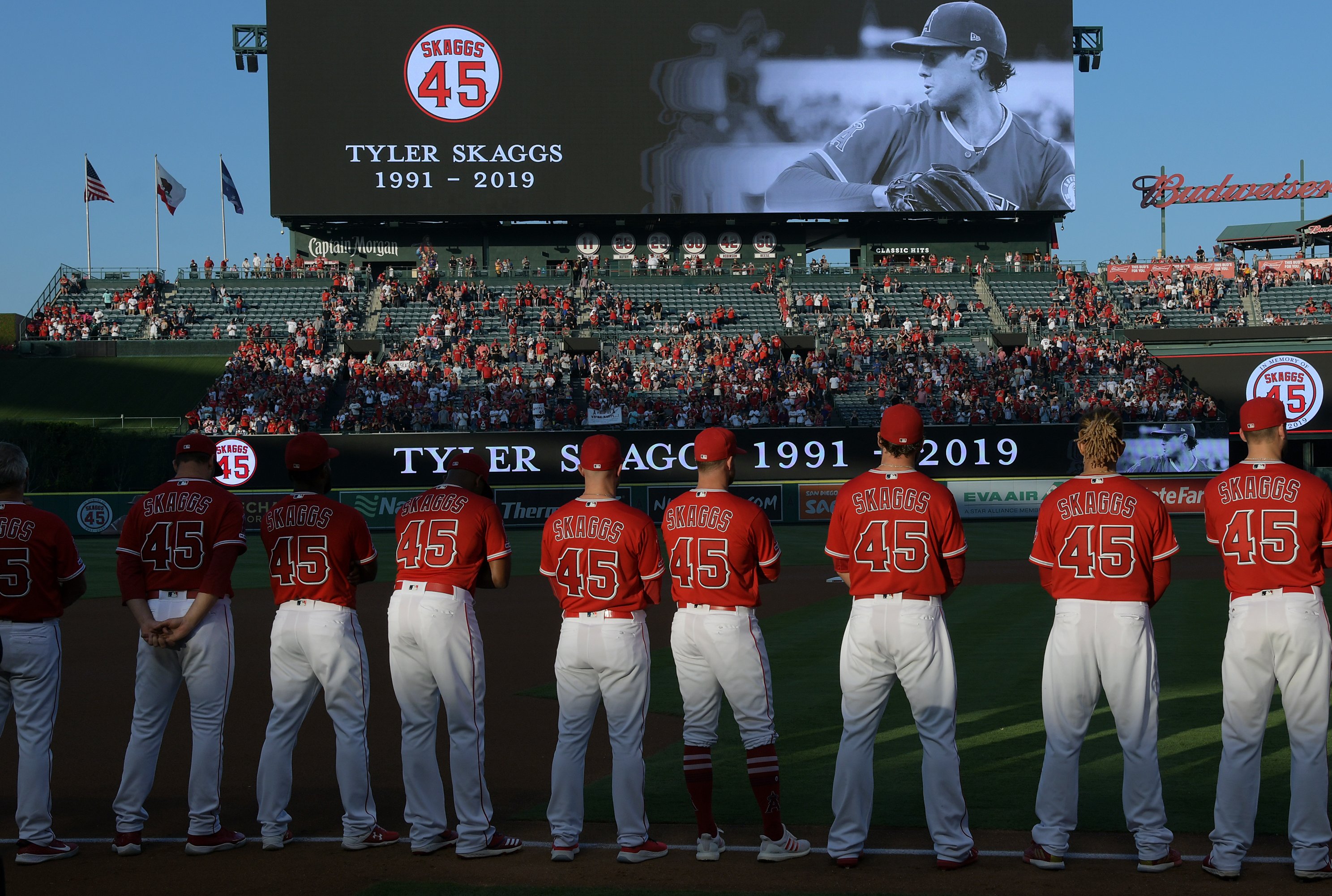 Widow and mother of late MLB pitcher Tyler Skaggs speak out against  fentanyl - Good Morning America