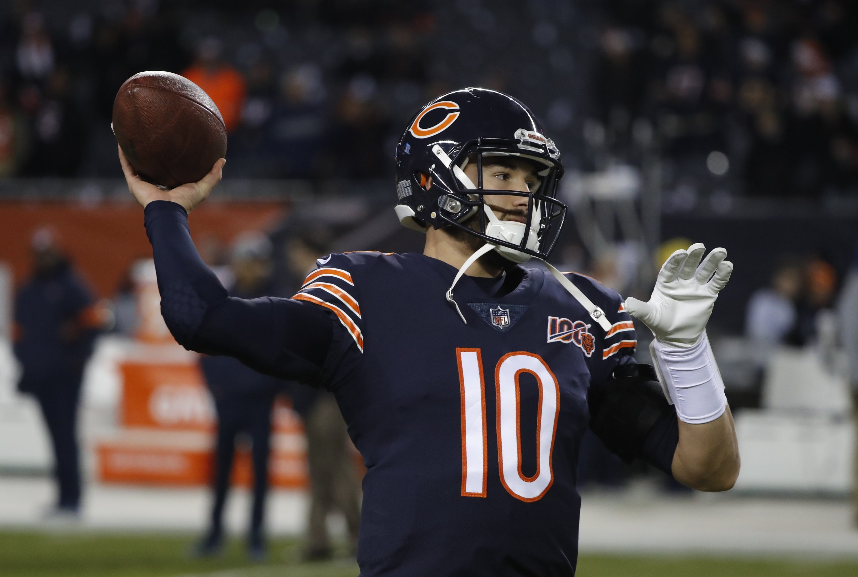 Bears to stick with struggling Mitchell Trubisky, won't swap to