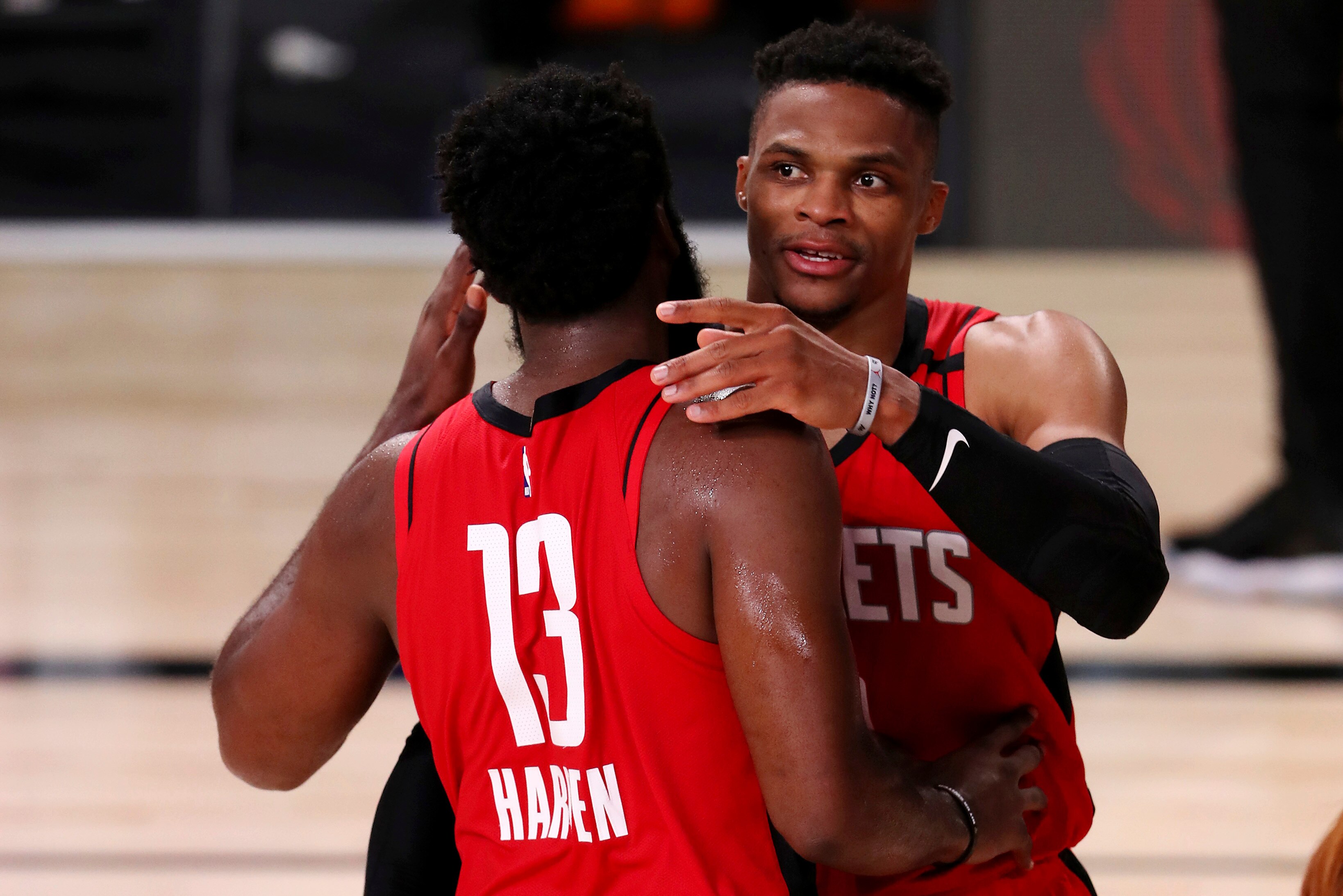 James Harden and Russell Westbrook