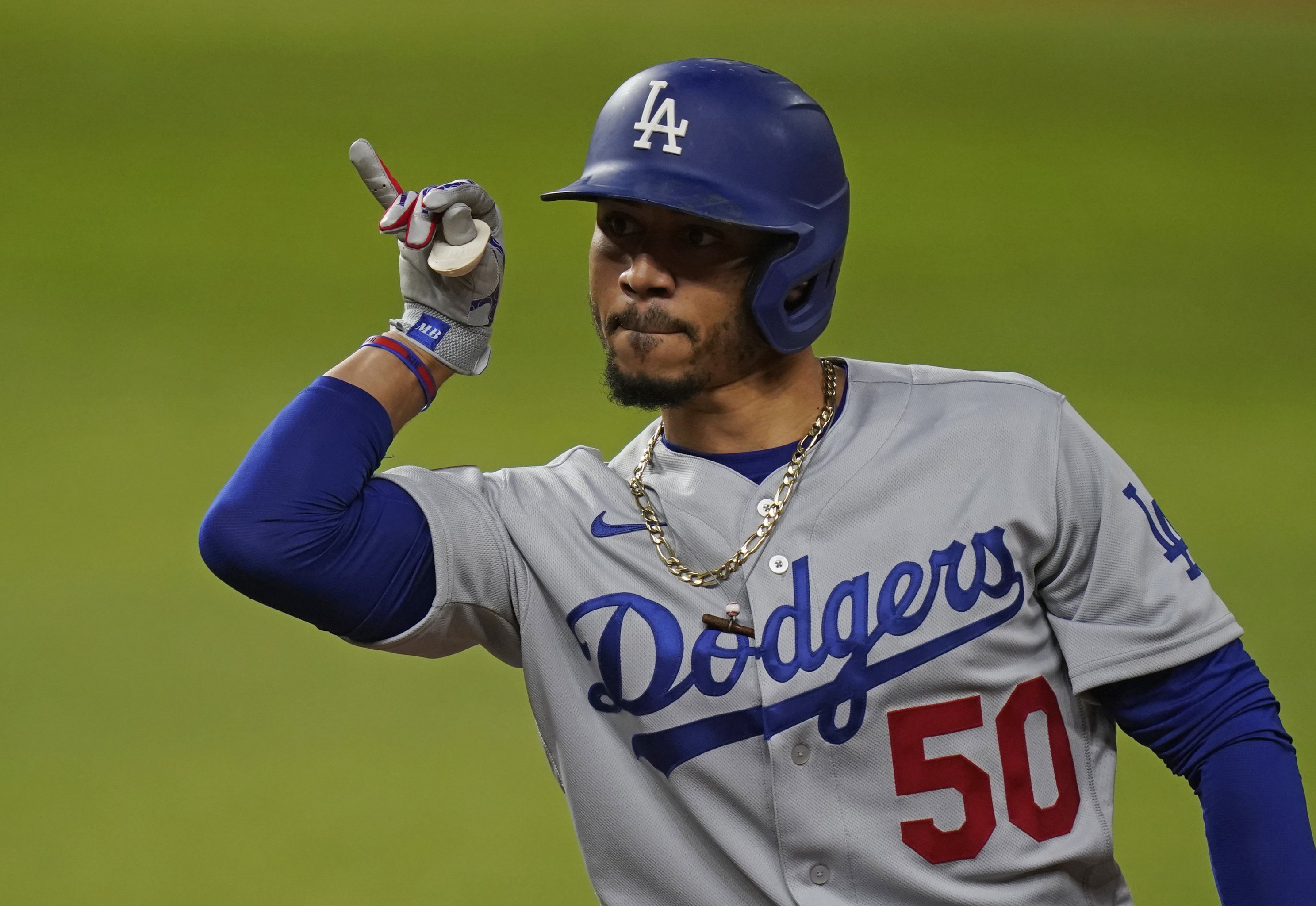 Betts leads Dodgers to Series title in first year in LA - The San Diego  Union-Tribune
