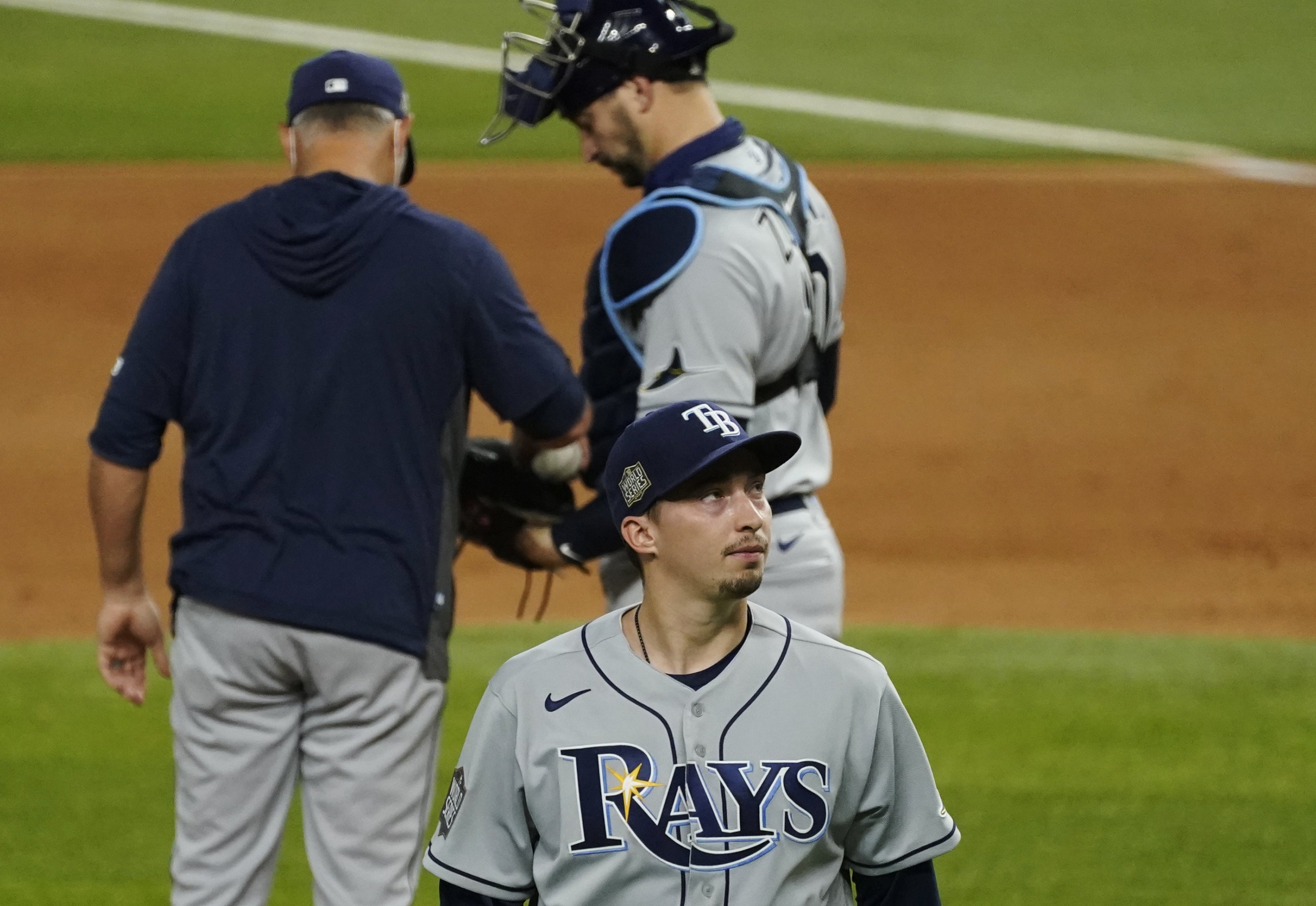 Why Mookie Betts Hugged Rays' Willy Adames During World Series 