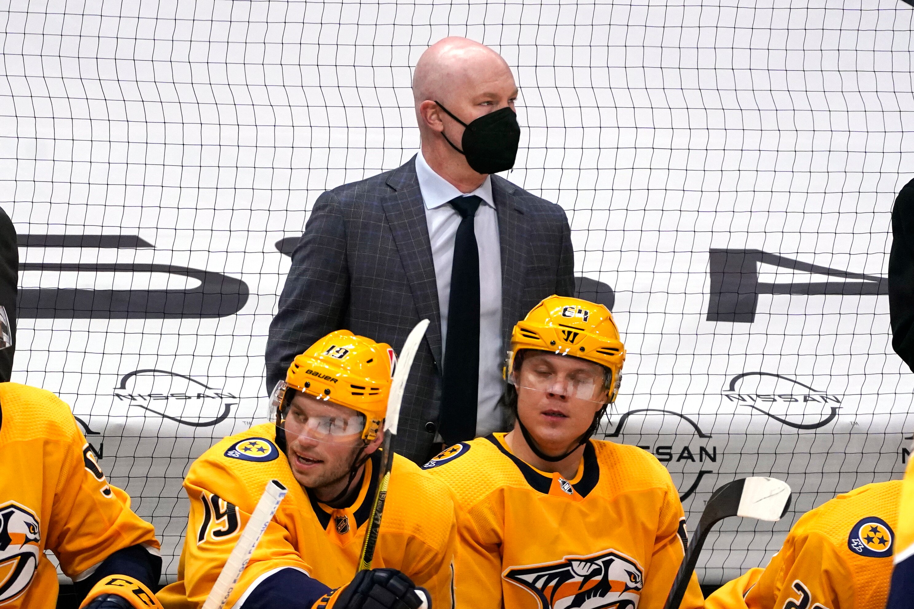 NHL referee's career over after saying he wanted Nashville penalty on