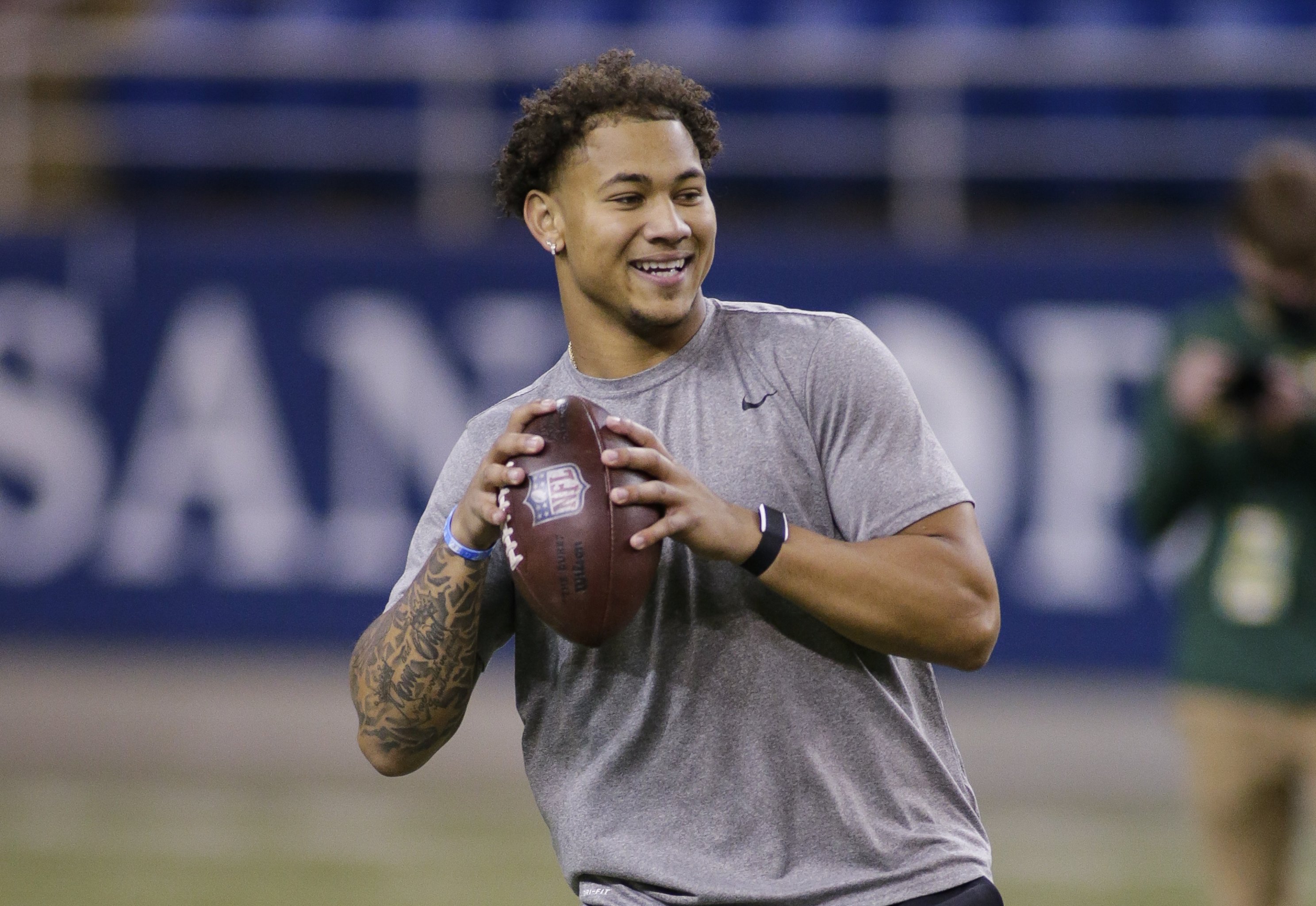 Trey Lance has a good reason for not running a 40-yard dash at his pro day