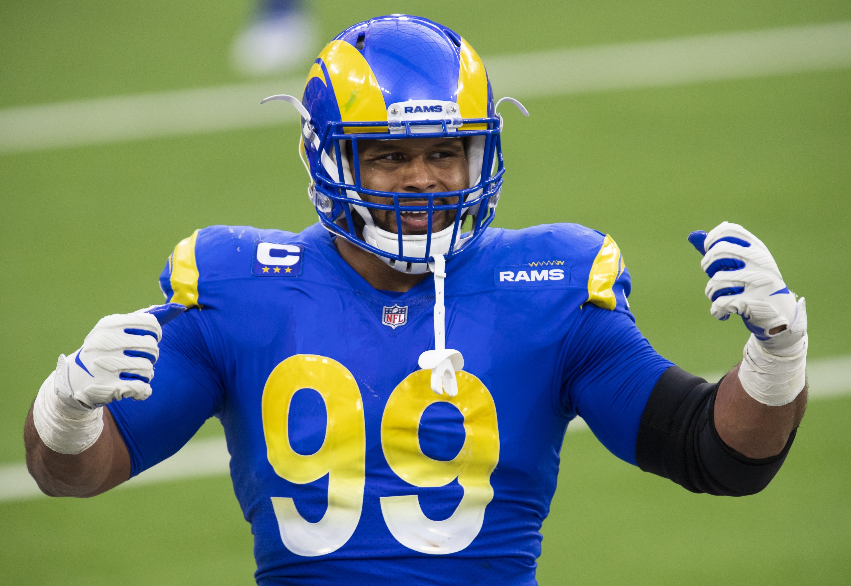 Top three NFL defensive players of all time? Aaron Donald