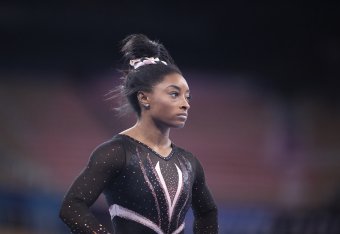 Biles in Tokyo preparing to increase her Olympic medal haul. Biles in Tokyo preparing to increase her Olympic medal haul.