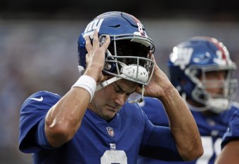 New York Giants quarterback Daniel Jones New York Giants quarterback Daniel Jones