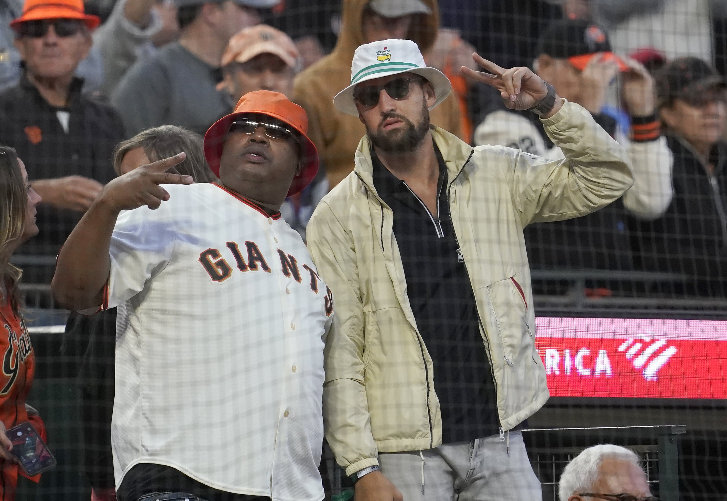 The giants abbey road brandon belt and brandon crawford and mike