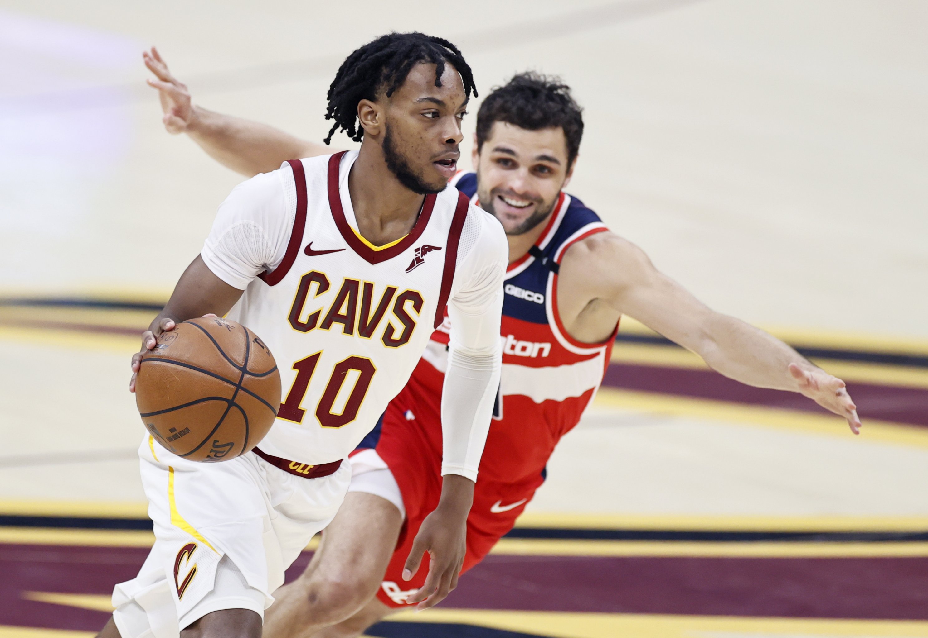Cleveland Cavaliers guard Ricky Rubio isn't sure when he'll return