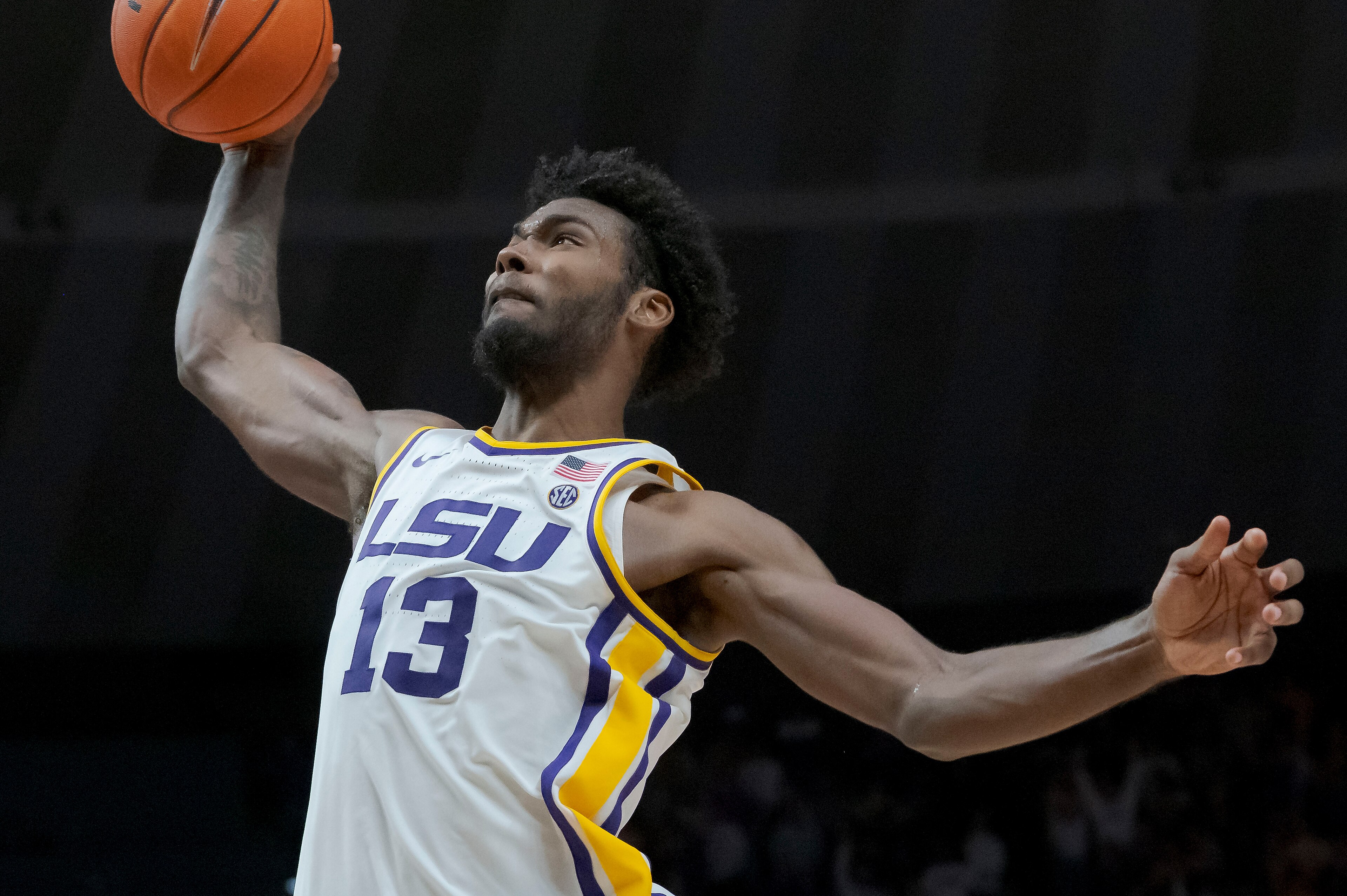 LSU's Tari Eason LSU's Tari Eason