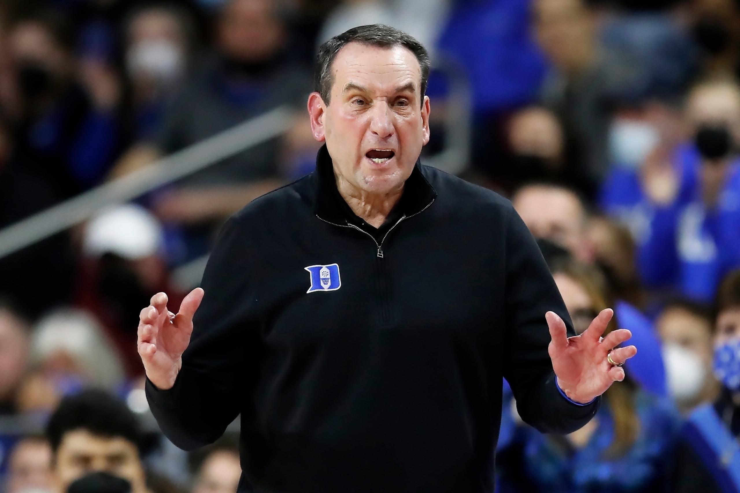 Duke's Mike Krzyzewski