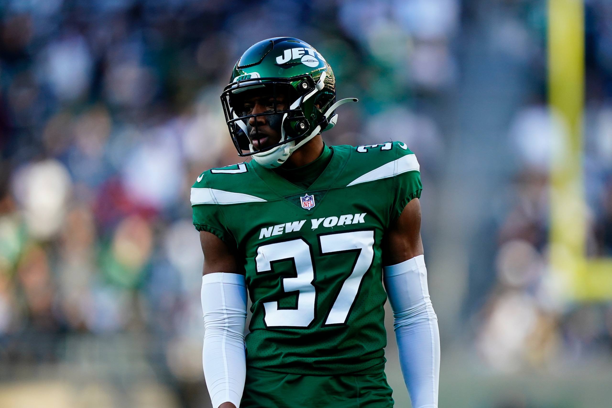 Jets cornerback Bryce Hall Jets cornerback Bryce Hall