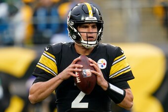 Pittsburgh Steelers quarterback Mason Rudolph