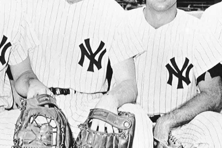 Infielder Phil Rizzuto of the New York Yankees is shown at spring