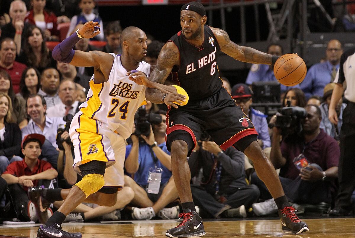 kobe guarding lebron