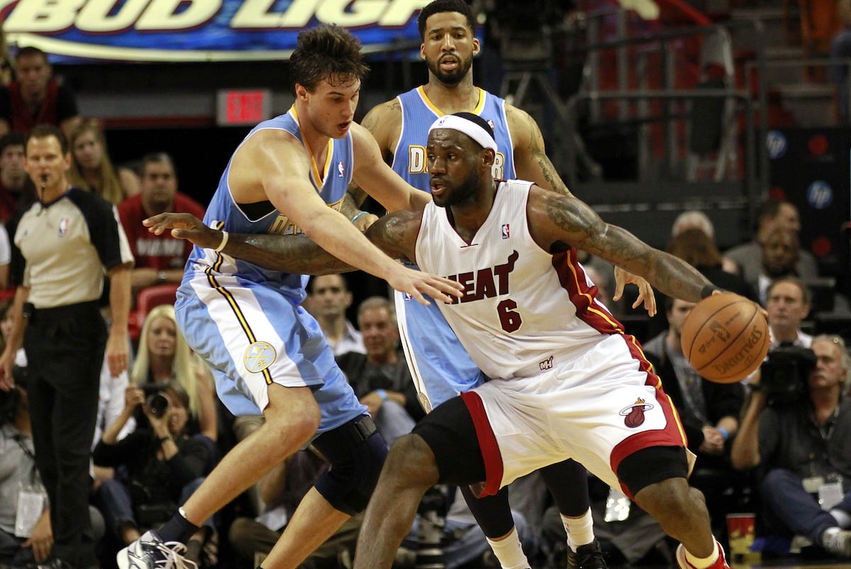 miami heat  denver nuggets tv schedule  stream spread info