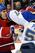 MONTREAL, CANADA - JANUARY 10: Mike Cammalleri #13 of the Montreal Canadiens and David Perron #57 of the St. Louis Blues mix it up during the NHL game at the Bell Centre on January 10, 2012 in Montreal, Quebec, Canada. (Photo by Richard Wolowicz/Getty Images)