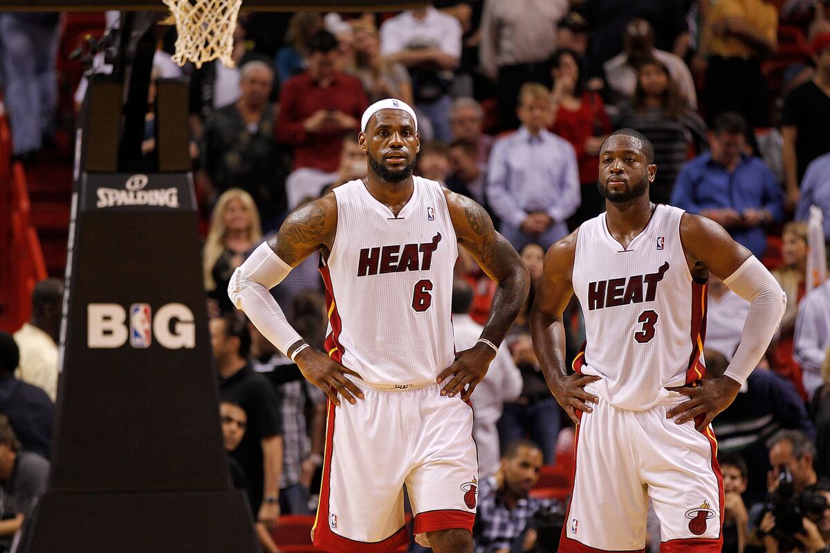 miami heat lebron and wade
