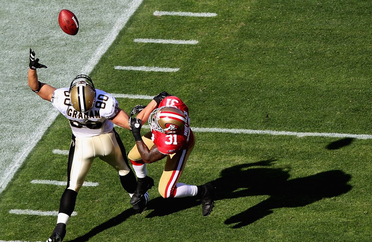 Jimmy Graham Video Watch Saints TE's Amazing TD Catch News, Scores